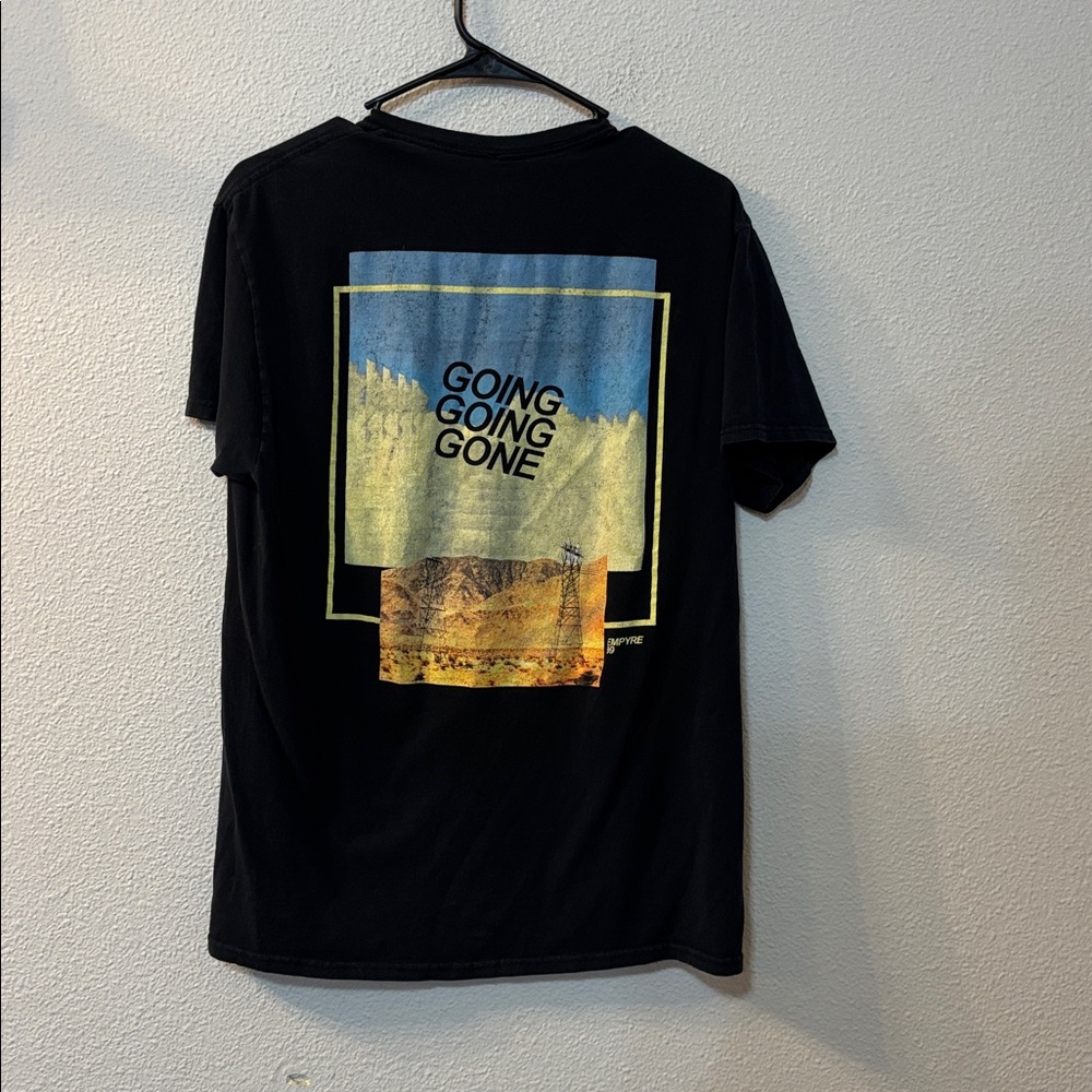 Empyre Black Tee with Yellow Graphic - Picture 4 of 5